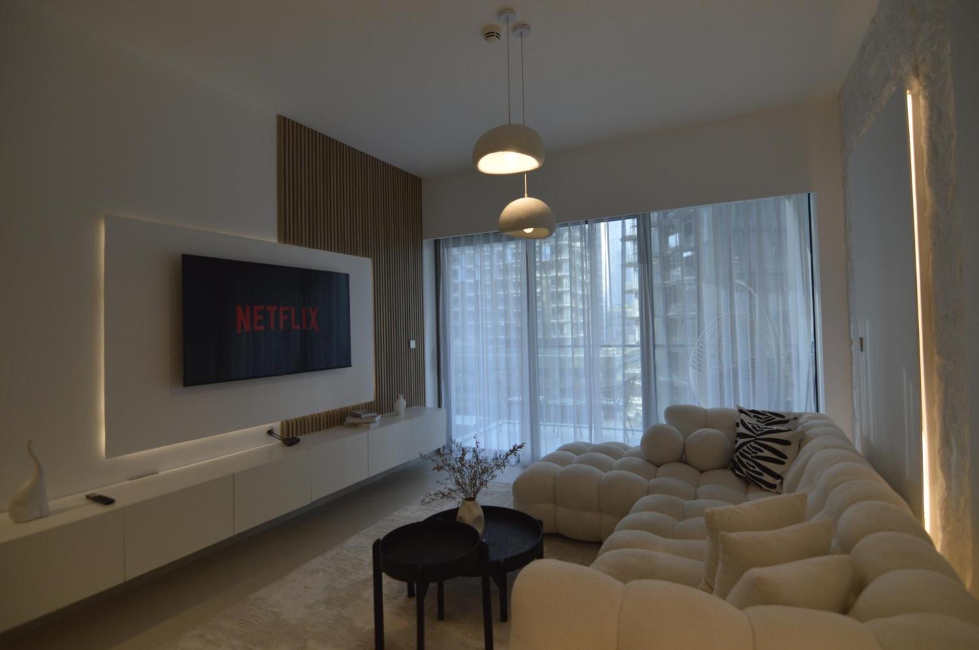 Apartment Luxury 1br View Infinity Pool Burj Khalifa With Balcony *