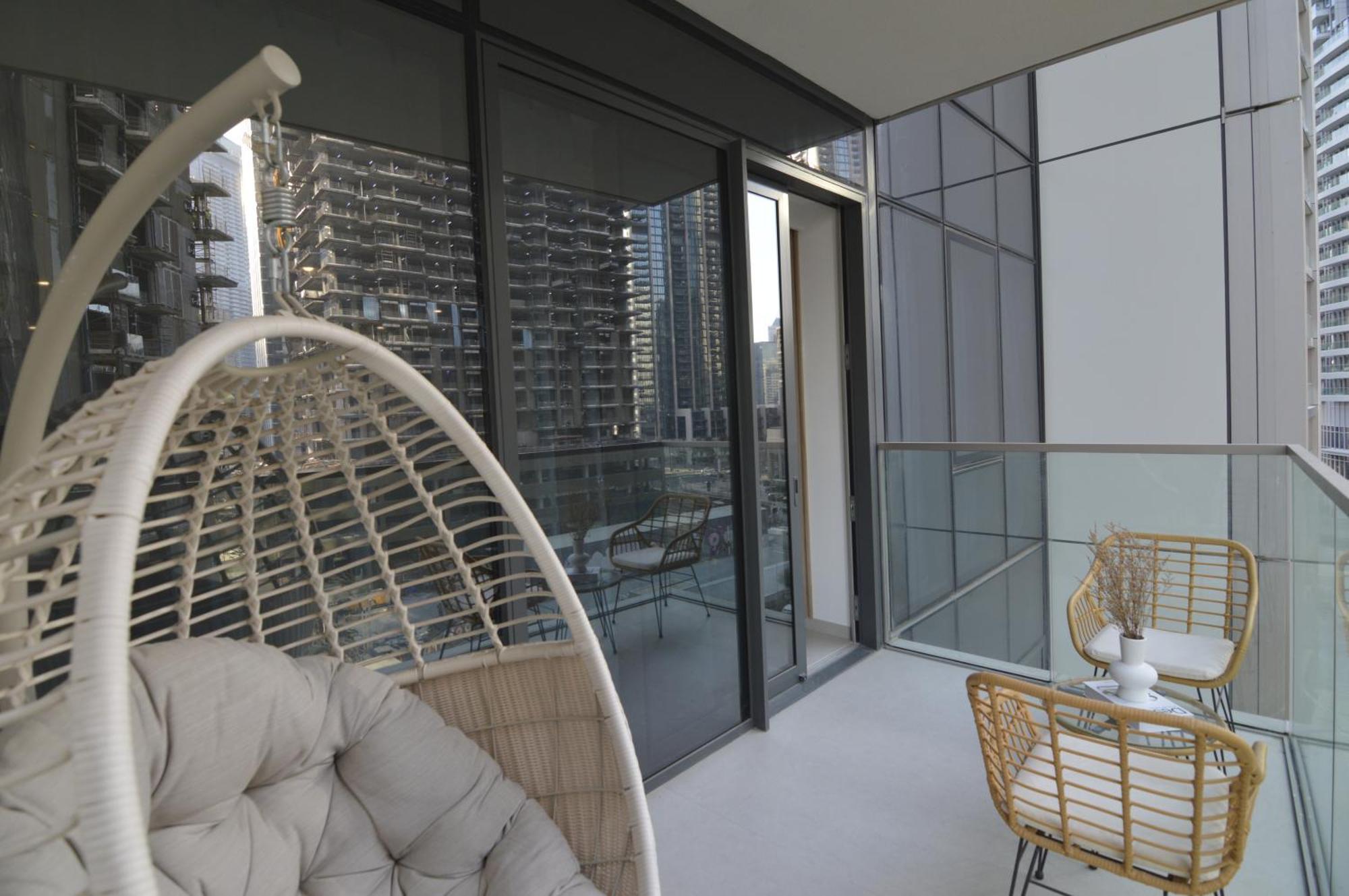 Luxury 1br View Infinity Pool Burj Khalifa With Balcony Apartment *